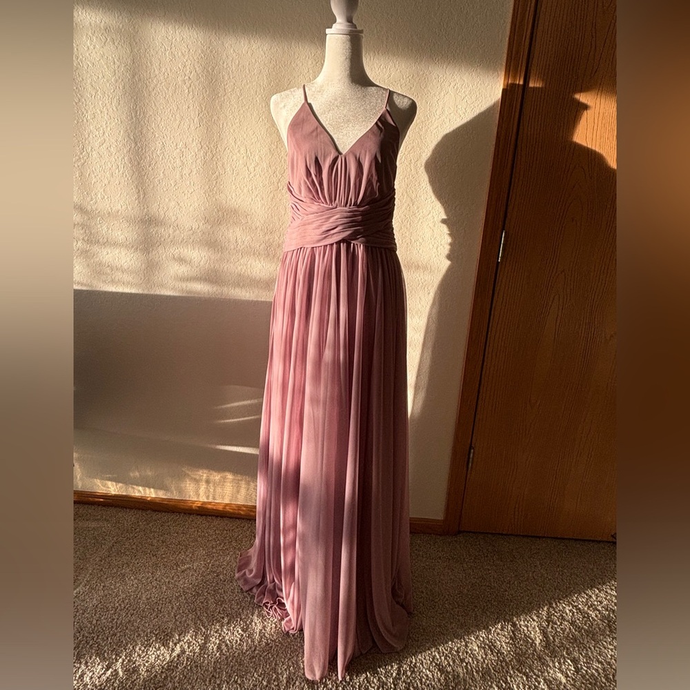 NWOT Elegant Mauve Evening/Prom Gown, size 10 Tall